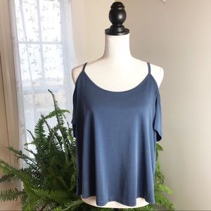 Mudd Cold Shoulder Top